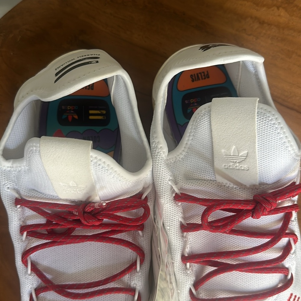 ADIDAS X HUMAN MADE X PHARRELL TENNIS HUMAN LOVE SHOE MEN'S SZ 13.5 NWT/NWOB - Picture 6 of 13